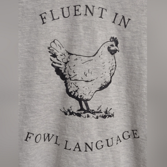 FLUENT IN FOUL LANGUAGE Size Unisex XL NWT - Picture 2 of 4